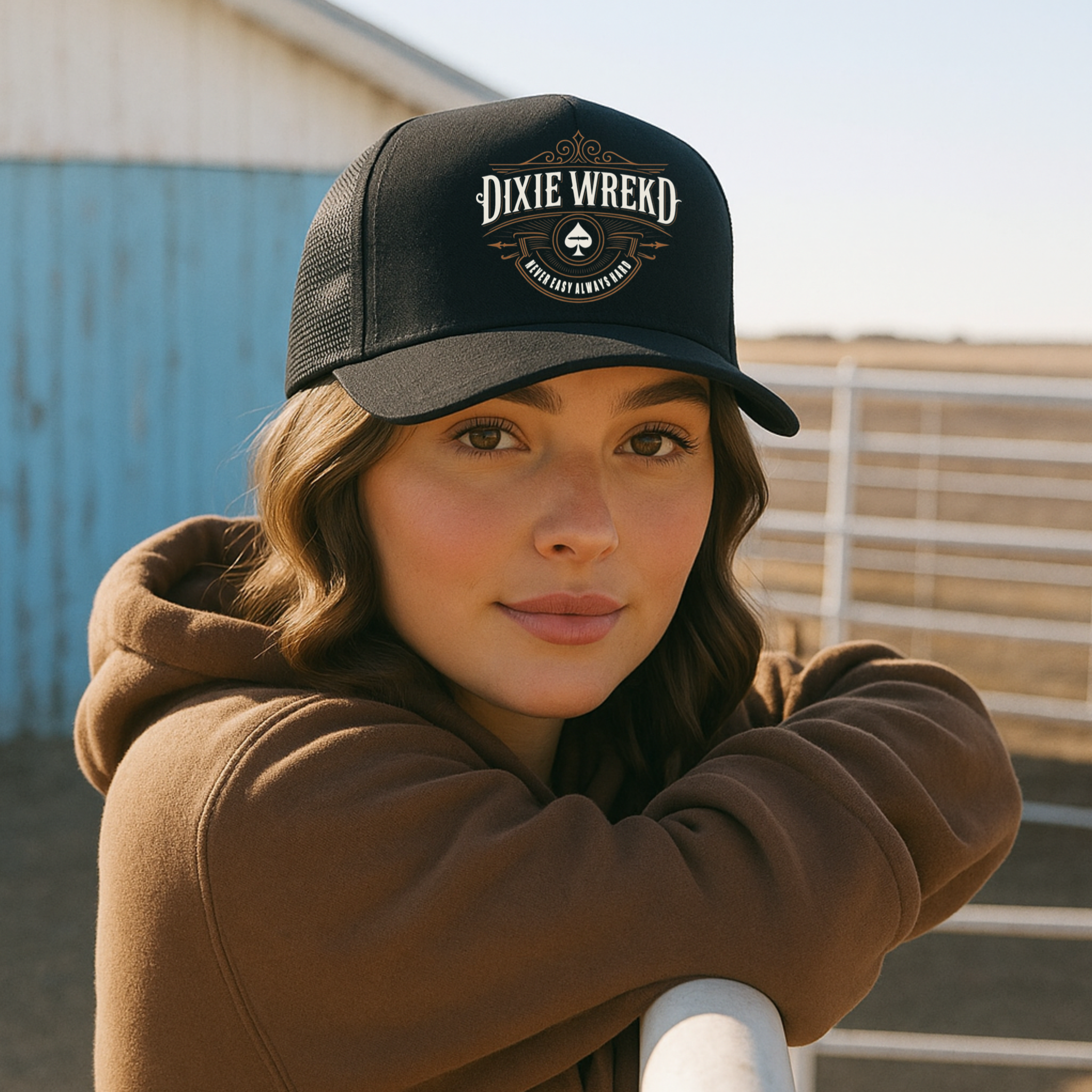 DW HD Foam High Profile Meshback Trucker